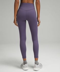 Flow, Train, Or Restore In Our Versatile Wunder Under Tights. This Version Is Made From Everlux Fabric For Quick-Drying Support. Designed For Yoga And Training. Intended To Sit Above Ankle. Back Drop-In Pocket. | Wunder Under Everlux High-Rise Tight 25" Lululemon Outfit, Lululemon Outfits, Buy List, Social Impact, High Rise Leggings, Leather Silver, Christmas Wishlist, Personal Shopping, Tight Leggings