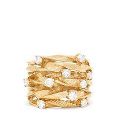 Effy D'Oro 14K Yellow Gold Diamond Ring, 0.98 TCW Yellow Gold Diamond Ring, Gold Diamond Ring, Gold Diamond Rings, Custom Jewelry, Jewelry Inspiration, Gold Diamond, Diamond Ring, Wedding Rings, Diamonds