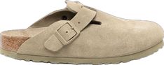 Birkenstock Boston Suede Clogs | Brown | FARFETCH