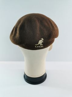 FREE EXPRESS SHIPPING WHEN PURCHASE MORE THAN $40USD * For sale is a used vintage Kangol hat. * Overall condition is 7/10 good. * Made in England. * 100% Wool. * Size M. * No major defect spotted. * Just signs of wear and ages. * Good in shape. * Please refer the pictures. SHIPPING We use DHL Express/FedEx Express. Approximately, shipping will take around 3 to 8 days to delivery. Please read the descriptions briefly and THANK YOU :) https://www.etsy.com/shop/PROjectaStore Additional notes: - We don't accept return regarding sizing and measurements issue. Green Kangol Hat, Vintage Brown Hats For Outdoor, Vintage Brown Beret Flat Cap, Vintage Brown Winter Baseball Cap, Vintage Brown Hat, One Size Fits Most, Vintage Brown Flat Cap, Vintage Brown Baseball Cap One Size Fits Most, Kangol Hat, Kangol Hats