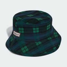 adidas Tartan Bucket Hat - Blue | Unisex Lifestyle | adidas US Adidas Bucket Hat, Model Call, Adidas Shop, Mens Lifestyle, Blue Adidas, Adidas Online, Tartan, Casual Style, Timeless Fashion