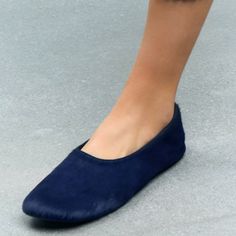 Nwt, Flex Sole, Rich Navy Hue, Sold Out Zara Shoes, Flat Color, Calf Hair, Flat Shoes Women, Ballet Flats, Loafer Flats, Color Blue, Loafers, Ballet