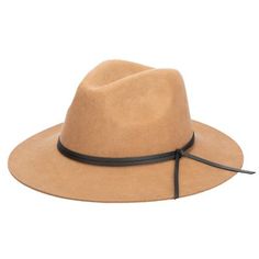 Perfect for those cool breezy Fall days, this wool felt fedora will be your go to hat. The 3 in. brim will give you the right amount of coverage and the wool felt will keep you warm enough to enjoy the breeze outside. 100% wool Adjustable internal drawstring for a tighter fit. Spring Brimmed Fur Felt Fedora, Spring Brimmed Fur Felt Hat, Spring Wide Brim Fur Felt Hat, Spring Fur Felt Brimmed Hat, Adjustable Fur Felt Fedora For Spring, Spring Adjustable Fur Felt Fedora, Solid Wool Fedora With Wide Brim, Solid Color Wide Brim Wool Fedora, Solid Wide Brim Wool Fedora