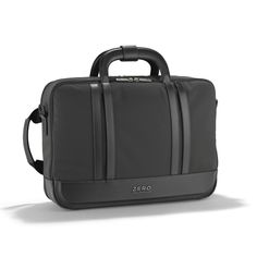 Gray Luxury Black Briefcase With Detachable Handle, Tricot Fabric, Work Week, Small Pouches, Work Bag, The Journal, Laptop Pocket, Leather Coat, The Office