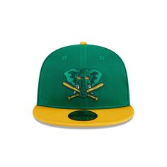 The Oakland A’s were the epitome of 90’s style. The clubhouse overflowed with confidence and the players backed it up. Celebrating that unforgettable run of Northern California cool, the 2024 Batting Practice cap features the A’s elephant logo with signature shades. Represent your team with the Oakland Athletics 2024 Batting Practice 59FIFTY Fitted Cap features an embroidered Athletics logo at the front panels with a matching MLB Batterman logo at the rear. Additional details include a pivot kni Logo With Signature, Athletics Logo, Oakland A’s, Ottawa Senators, Texas Tech Red Raiders, Elephant Logo, Red Raiders, Columbus Blue Jackets, California Cool