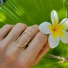 14K Gold Large Oval Karma Ring is now available. Both the oval and band have been hammered by hand for added sparkle and shine. The Oval Karma Ring is meant to attract good karma to you and those around you as well as remind you that what comes around goes around. Now available in 14K Yellow Gold, 14K Rose Gold and 14K White Gold. Love this? Check out our Bestseller 14K Gold Circle Karma Ring here: https://www.etsy.com/WhiteSandJewelry/listing/779795015/solid-gold-karma-ring-14k U.S. ring sizes Hand Forged Oval Ring, Yellow Gold Oval Stackable Rings, Oval Hand Forged Fine Jewelry Ring, Hand-forged Oval Ring In Fine Jewelry Style, Hand Forged Oval Ring Fine Jewelry, Hand-forged Oval Ring Fine Jewelry, Hammered Oval Wedding Rings, Oval Hammered Wedding Rings, Karma Ring