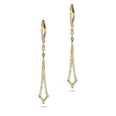 Art deco inspired elongated diamond pave dangle hoop earrings in 14k solid gold s Dimensions: length (dangle) 38 mm width 6 mm hoop length 15 mm Diamond Information: 142 diamonds .35 cts l Gold: white, yellow and rose gold Delivery: 4-6 weeks, please allow time for delivery Pave Diamond Earrings, Dangle Hoop Earrings, Art Deco Inspired, Pave Diamonds, Solid Gold, Arrow Necklace, Diamond Earrings, Hoop Earrings, Art Deco