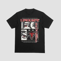 Inspired by the sonic waves of Bring Me The Horizon's hit song "Limosine", this t-shirt is a must-have for any music enthusiast. Made from 100% combed cotton, this mid-weight tee boasts a comfortable fit and a soft, smooth texture that's perfect for casual wear. With a design that captures the essence of the song's intense energy and introspective lyrics, this shirt is a bold statement piece that's sure to turn heads. The regular fit makes it suitable for everyday wear, whether you're heading to Pop Culture Graphic Print T-shirt For Concert, Alternative Style T-shirt With Front Print For Concerts, Alternative Graphic T-shirt For Music Festivals, Alternative Style Graphic Print T-shirt For Music Festivals, Cotton T-shirt With Front Print For Music Festivals, Alternative Style Graphic Tee For Music Festivals, Alternative Cotton T-shirt With Front Print, Alternative Graphic Print T-shirt For Music Festivals, Alternative Style Streetwear T-shirt With Logo Print