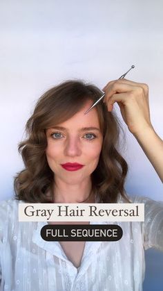 Instagram Grey Hair Reversal, Reverse Gray Hair, Before After Photo, Reflexology, Silver Hair, It Works, Facial, The Incredibles, Hair