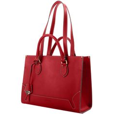 A Taste of Italy  Take this sleek look with you to work, out on the weekend, and beyond. Red Briefcase For Business, Elegant Red Briefcase For Daily Use, Elegant Red Briefcase For Everyday Use, Red Satchel With Zipper Pocket For Daily Use, Everyday Red Satchel With Zipper Pocket, Modern Red Bags With Interior Card Slots, Modern Red Bag With Interior Card Slots, Red Business Tote Satchel, Red Satchel With Zipper For Office