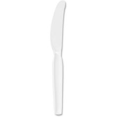 a white knife on a white background