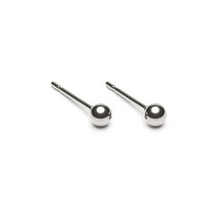 These 3 mm stainless steel ball studs are delicate and minimalist to suit every outfit. All pieces are nickel free and made with allergy safe metals. Take care of your skin in style.Metal: stainless steel Size: 3mmHeight: 1/8 inch Width: 1/8 inch Natalie Wood, Stainless Steel Earrings, Stainless Steel, Stud Earrings