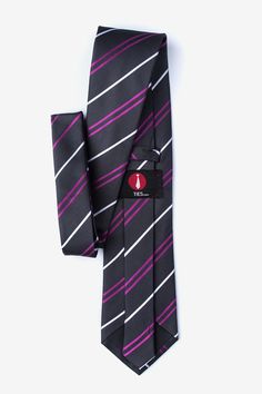 Face the workday in style with our silk striped tie. Get through your daily 9-to-5 grind by adding a fashion-forward staple to your wardrobe. Brown Tie, Brown Silk, Striped Tie, Black Blazer, Silk Ties, Extra Long, White Shirt, In Style, Looks Great