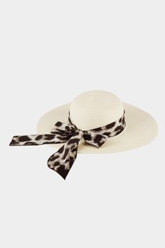 This is a great straw hat for day time summer events and the beach. Leopard print band with large back bow. Adjustable ribbon on the inside for the stay-put feature. Brim is 4.5" wide. Note that the ribbon shows the reinforcement on edges. Leopard Print Bow, Facebook Black, Burgundy Fashion, Day Time, Day And Time, Summer Events, Hat Band, Brim Hat, Fedora Hat