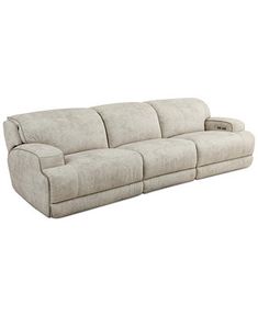 the reclining couch is in front of a white background with red border around it