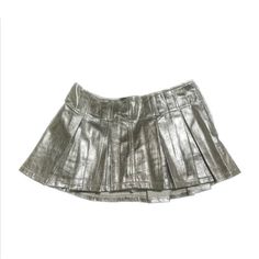 Brand New With Tag Never Been Worn. Perfect For A Night Out At A Concert Or Festival. Message For More Pictures :) Brand: Fashion Nova H&m Silver Skirt, Metallic Tube Skirt, Silver Space Skirt, Silver Vinyl Skirt, Silver Rave Skirt, Silver Skirts Metallic, Silver Taffeta Skirt, Sparkyl Skirt, Silver Glitter Skirts