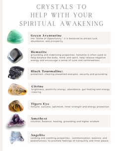 These are the crystals to use if you are on a spiritual journey and going through a spiritual awakening. Spiritual Awakening Crystals, Crystals For Spiritual Awakening, Road Opener Crystals, Spiritual Journey Beginners, How To Start Spiritual Journey, Protection Rituals, Manifest 2024, Psychic Development Learning