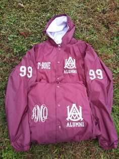 Excellent quality lined coaches jacket with pockets and snap closure. These can be done with hood or without hood. Jackets are fully customizable for men or women. Jackets are done in plain or glitter vinyl. Please see pics for color options available with or without hood. We can do initials, name, grad year, alumni, school mascot etc. Just about any school team whether middle school, high school or college can be done. We also do sorority or fraternity!! The sky is definitely the limit!! These Sporty Hooded Outerwear For Game Day, Hooded Letter Print Outerwear For Game Day, Hooded Outerwear With Letter Print For Game Day, Hooded Varsity Outerwear For Game Day, College Fall Windbreaker With Letter Print, Fall College Windbreaker With Letter Print, Collegiate Hooded Outerwear For Sports Events, Collegiate Hooded Sports Outerwear, Varsity Style Letter Print Windbreaker For College