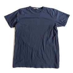 THIS IS A PRE-SALE ITEM SHIPS STARTING 10/1 STORY Crafted with pride in the USA, this t-shirt is the perfect addition to any wardrobe. The incredibly soft jersey tee is made from premium American cotton and has a clean; classic fit. This ultimate basic can be dressed up or down. The knit goes through a special garment dye process resulting in special colors and textures that wash down nicely over time to give each garment a one-of-a kind look and feel. PROCESS This special cotton tee is sewn at Soft-washed Washed Blue T-shirt For Everyday, Relaxed Fit Washed Blue T-shirt For Everyday, Washed Blue Relaxed Fit T-shirt For Everyday, Everyday Relaxed Fit Washed Blue T-shirt, Everyday Washed Blue Relaxed Fit T-shirt, Everyday Soft-washed Blue T-shirt, Everyday Blue Soft-washed T-shirt, Special Colors, Jersey Tee