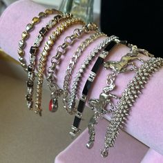 Sterling Silver Bundle Of 9 Bracelets. See Pictures For Details. See Pictures, See Picture, Womens Jewelry Bracelets, Bundles, Womens Sizes, Women Jewelry, Sterling Silver, Silver, Women Shopping