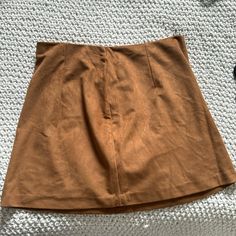 Abercrombie & Fitch Vegan Suede Skirt With Shorts Built In Brand New Never Worn Stretchy, Extremely Comfy, And Flattering Brown Mini Skirt For Fall, Brown Relaxed Fit Skort For Fall, Skirt With Shorts, Suede Skirt, Abercrombie Fitch, Built In, Womens Skirt, Brand New, Skirt