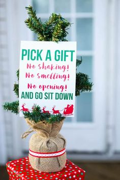 Gift Exchange Themes, Christmas Gift Exchange Party, Gift Exchange Ideas, Christmas Gift Exchange Games, Christmas Gift Games, Gift Exchange Games, Xmas Games, Holiday Gift Exchange, Hosting Tips