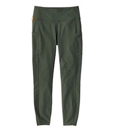 #LLBean: Women's Insect Shield Pro Leggings Stretch Bottoms With Pockets For Outdoor, Stretch Khaki Cargo Pants For Outdoor Activities, Fitted Outdoor Cargo Pants With Side Pockets, Khaki Full-length Bottoms For Outdoor Activities, Functional Green Hiking Pants, Full Length Khaki Bottoms For Outdoor Activities, Functional Moisture-wicking Green Bottoms, Green Functional Moisture-wicking Bottoms, Stretch Utility Hiking Bottoms