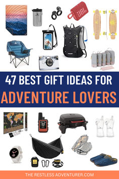 the best gift ideas for adventure lovers