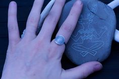 Hecate's Wheel Ring Handcrafted in your choice of metal Dainty and minimal Hecate's Wheel Hekate Moon, Hecate's Wheel, Witch Ring, Witch Rings, Pagan Jewelry, Witchy Woman, Moon Goddess, Perfect Ring, Fine Silver