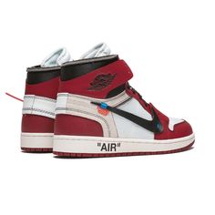 The verdict is in: The Off-White x Air Jordan 1 by Virgil Abloh is the sneaker of the year for 2017. The shoe absolutely everybody wants but few can get, the sneaker world has not seen a force like the Virgil Abloh Air Jordan 1 from “THE TEN” collection in a long time, if ever. Based on the original “Chicago” Air Jordan 1, the shoe features details that coincide with the rest of the ten models by Abloh like exposed foam, stitched on Swooshes and the signature red zip tie. Sure to go down as one of the most hyped [...] Nike Air Jordan 1 Off White Chicago, Chicago Air Jordan 1, Air Jordan Off White, Jordan 1 Milan, Air Jordan 1 Dior, Air Jordan 1 Obsidian, Jordan 1 Dior, Air Jordan 1 Fearless, Jordan 1 Off White