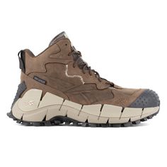 Escape with energy and take the path less traveled with the Zig Kinetic Edge II Work Men's Trail-Inspired Composite Toe Waterproof Work Hiker.  Water?  Tough Terrain?  Heavy objects?  These trail-inspired hikers can take a beating and keep going while also keeping you fast, fresh, and fueled with the combo Floatride Energy and Zig Energy systems. $144.95 Fire And Safety, The Path Less Traveled, Path Less Traveled, Composite Toe Work Boots, Men's Uniforms, Shoe Image, Work Boots Men, Work Safety, Kids Luggage