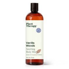 Experience the luxurious scent of our Vanilla Woods Body Wash, an indulgent blend that combines the rich, creamy essence of Vanilla with subtle woody notes, offering a comforting and sophisticated fragrance during your shower. As it gently cleanses away dirt and impurities, this body wash pampers your skin with nourishing ingredients, leaving it soft, smooth, and refreshed. Free from parabens, synthetic fragrances, phthalates, and sulfates, feel good with each use knowing this body wash is free Sulfate Free Body Wash, Vanilla Woods, Body Wash For Men, Woody Scent, Plant Therapy, Woody Notes, Sulfate Free, All Skin Types, Daily Routine