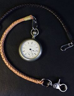 Braided leather custom chains from San Filippo Leather. Vintage Leather Strap Watch For Everyday Use, Vintage Watches With Bracelet Strap For Everyday Use, Vintage Watch With Leather Strap For Everyday Use, Timeless Watch With Bracelet Strap For Everyday, Timeless Everyday Watch With Bracelet Strap, Vintage Leather Strap Watch Accessories, Vintage Leather Strap Watch Accessories For Everyday Use, Vintage Watch Accessories With Bracelet Strap For Everyday Use, Silver Leather Chain Jewelry