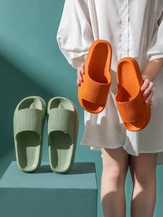 Looking for the perfect combination of comfort and style? Look no further than our Thick Platform Cloud Slippers! These versatile sandals are perfect for the beach, pool, or just lounging around at home. Featuring a soft and supportive EVA sole, these slides will keep your feet cushioned and comfortable all day long. The thick platform adds a trendy touch, while also providing extra height and stability. These slides are unisex, making them the perfect choice for both men and women. Available in Cloud Slippers, Fall Cats, Cool Coats, Sport Sweater, Sandals Outfit, Beach Slippers, Belted Coat, Eva Sole, Brown Sweater