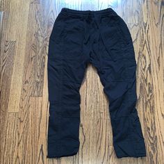 I Don’t Know If These Were Ever Worn Because The Safety Pin That Held The Price Tag Is Still On, But Regardless They Are In Perfect Condition. Double-Lined, Gorgeous Detail, Hard To Find Cropped Joggers, Haider Ackermann, M Pants, Fashion Joggers, Black Crop, Price Tag, I Don T Know, Safety Pin, Hard To Find