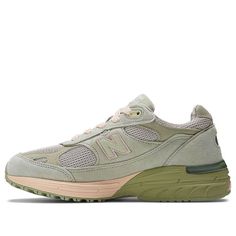 (WMNS) New Balance x Joe Freshgoods 993 Made In USA 'Performance Art - Sage' WR993JG1 New Balance 993, Joe Freshgoods, Nike Sacai, Arctic Blue, Air Jordan Sneakers, Green Brands, New Balance Sneakers, New Uses, Joe Fresh