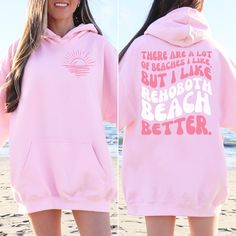 Stay cozy and stylish with your Favorite Rehoboth Beach Hooded Sweatshirt! This soft and comfortable hoodie is perfect for those chilly evenings by the sea. Show off the love for Rehoboth Beach. Whether you're lounging by the shore or taking a sunset stroll, this hoodie is a must-have for any beach lover showcasing you favorite beach destination. Treat yourself or surprise a loved one with this unique and practical piece of beachwear. Rehoboth Beach Theme Hoodie - Vacation Souvenir Gift Beach Lo Rehoboth Beach, Lover Sweatshirt, Beach Lover, Destin Beach, Beach Theme, Beach Lovers, Market Place, By The Sea, Beach Themes