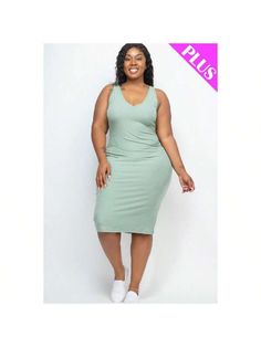 Elevate your style with our Plus Size Ribbed Sleeveless Bodycon Dress. Crafted from soft and lightweight, high-stretch jersey fabric, this dress offers both comfort and sophistication for various occasions.Key Features:- Fabric: Soft and lightweight high-stretch jersey
- Fit: Plus size bodycon fit with a sleeveless design for a chic look
- Color Options: Available in classic black, navy blue, and burgundy
- Sizes: Available in sizes 1X to 3X
- Design: Features a flattering length and ribbed text Blue And Burgundy, Plus Size Bodycon, Sleeveless Bodycon Dress, Ribbed Texture, Semi Formal, Jersey Fabric, Plus Clothing, Formal Event, Solid Black