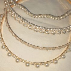 4 Pk Headband. Comfortable, Gorgeous. Wedding Attire, Church, School! Any Occasion Prom Headpiece, Accessories Pearl, Wedding Headband, Wedding Attire, Gorgeous Wedding, Headpiece, Hair Accessories, Prom, Women Accessories