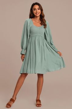 Lace Dress Casual, Swimwear Dress, Long Sleeve Short Dress, Mom Dress, Fashion Gallery, Smock Dress, Long Sleeve Maxi Dress, Long Maxi Dress, Fall Dresses