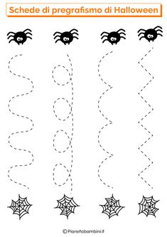 the letter s is for halloween with spider webs