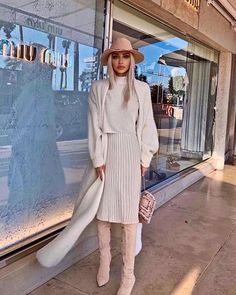 We adore this chic VANESSA Faux Mink Oversized Cardigan. The design of this long thick jacket... Satin Dress With Long Fur Coat, Thick Jacket, Thick Cardigan, Fur Cardigan, Ribbed Mini Dress, Winter Dress, Oversized Cardigan, White Cardigan, Long Sleeve Knit Tops