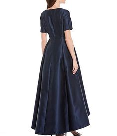 Mother of the Bride Dresses & Gowns | Dillard's Womens Fall Fashion, Bride Dress Elegant, Satin Short Sleeve, Frock For Women, Dress Attire, Satin Short, Bride Groom Dress, Gala Dresses, Mother Of The Bride Dress