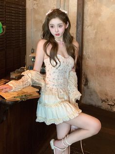 ❤︎ Flower design cake dress❤︎ 










Unit (cm)
Length
Chest surroundings
Waist


XS
58.5
76
61


S
60
80
65


M
61.5
84
69


L
63
88
73 Cute Summer Party Corset Dress, Ruffled Mini-length Corset Dress, Cute Mini-length Corset Dress For Party, Cute Mini Corset Dress For Party, Cute Mini Length Corset Dress For Party, Summer Long Sleeve Corset Dress, Spring Mini-length Ruffled Corset Dress, Cute Cream Mini Length Dresses, Spring Ruffled Corset Mini Dress