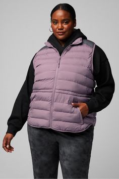 Essential Puffer Vest Fabletics purple female Activewear >> Womens >> Jackets & Outerwear >> Jackets plus Everyday Water-Repellent Winter Nylon Activewear, Casual Purple Relaxed Fit Outerwear, Purple Athleisure Activewear For Fall, Purple Outdoor Outerwear For Spring, Winter Sports Activewear In Purple, Relaxed Fit Activewear For Outdoor Fall Activities, Relaxed Fit Fall Activewear For Outdoor Activities, Fall Relaxed Fit Activewear For Outdoor Activities, Purple Athleisure Outerwear For Outdoor