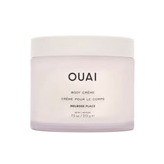 Ouai Body Lotion, Ouai Lotion, Melrose Place Ouai, Ouai Body Cream, Ouai Cream, Body Cream Packaging, Ouai Melrose Place, Best Body Cream, Body Creme