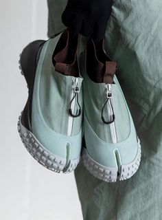 Shoes / Footwear Archives - leManoosh Conceptual Fashion, Tabi Shoes, Chic Heels, Blue Suede Shoes, Tomboy Fashion, Menswear Inspired, Blue Suede, Beautiful Outfits, Aesthetic Clothes