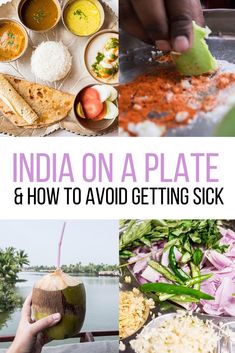 india on a plate and how to avoid getting sick by eating this food from the side