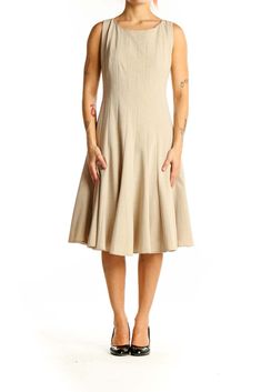 Brand: Calvin Klein Material: Polyester, Cotton Condition: Excellent Size: L Category: Dresses Work Dresses Measurements: Bust 38", Hips 40", Length 40", Waist 33" Dresses Work, Vintage Kate Spade, Top Backpacks, Top Handbags, Office Dress, Work Dresses, Office Dresses, Dress Measurements, Suit Separates