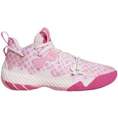 Style: Gw9033 Color: Clpink,Clowhi,Terema Gender: Mens James Harden Shoes, Harden Vol 6, White Basketball Shoes, Adidas Basketball Shoes, James Harden, Pink Men, Volleyball Shoes, S Monogram, Philadelphia 76ers